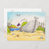 Boat betrunken - Postkarte (Vorne/Hinten)