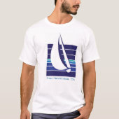 Boat Blues Square_San Francisco, CA T-Shirt (Vorderseite)