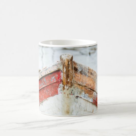 Boat Bow mit farbenfroher (bunt) Reparatur Kaffeetasse (Mittel)