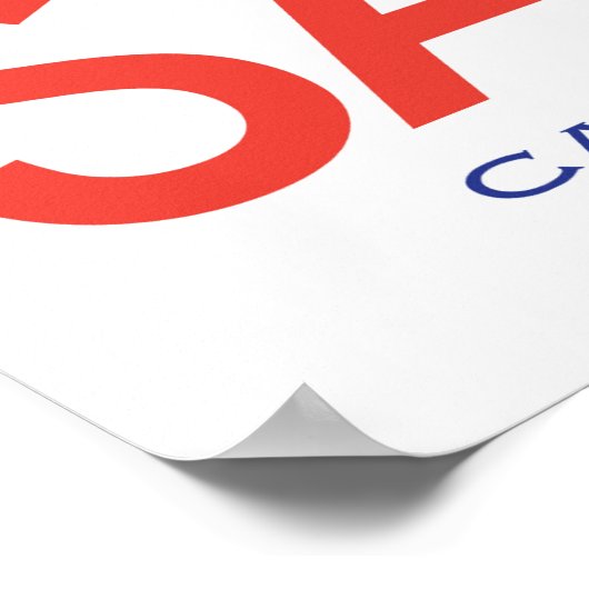 Boat Color Square_SAIL Cape Cod poster (Ecke)