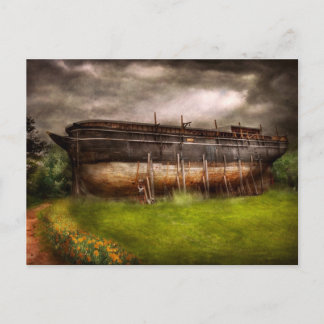 Boat - Der Bau der Arche Noahs Postkarte
