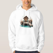 Boat Dock Hooded Sweatshirt (Vorderseite)