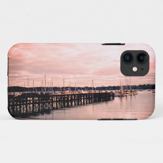 Boat Dock Poster Case-Mate iPhone Hülle (Rückseite (Horizontal))