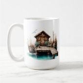 Boat Dock Tasse (Links)