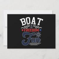 Boat Freedom Fun 4. Juli Boater