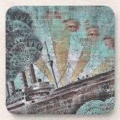 Boat Graffiti Untersetzer (Vorderseite)