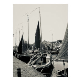 Boat, Harbor, Fishingboat Poster