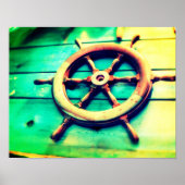 Boat Helm Poster (Vorne)