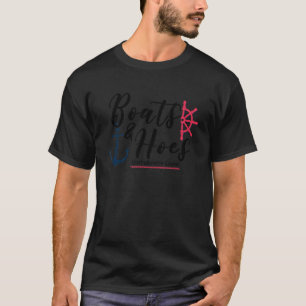 Boat & Hoes Bachelorette Kreuzfahrt Bride Bachelor T-Shirt