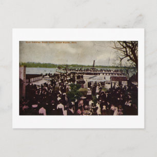 Boat Landing Reeds Lake Grand Rapids, Michigan Postkarte