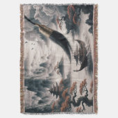 Boat landscape ocean view poetic art Decke (Vorderseite Vertikal)