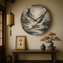  Boat landscape ocean view poetic  art