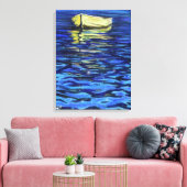 Boat on Sea Canvas Print - Malerei Leinwanddruck (Insitu (Wohnzimmer))