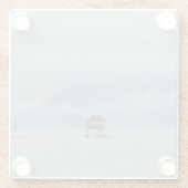 Boat On Windermere Glasuntersetzer (Rückseite)