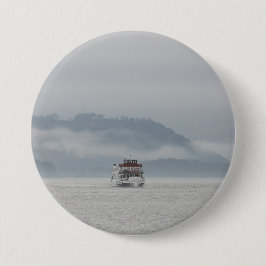 Boat On Windermere Round Abzeichen Button