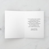 Boat Personalisiert Husband Geburtstag Karte (Innenseite)