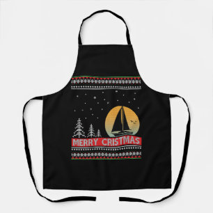 Boat Sailor Segeltörn Uggge Weihnachtssegler Gesch Schürze