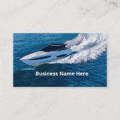 Boat Sales And Maintenance Marine Visitenkarte (Vorderseite)