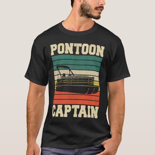 Boat Stuff Captain Funny Boating Lake Ship T-Shirt (Vorderseite)