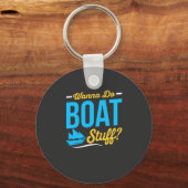 Boat Stuff Schlüsselanhänger (Vorderseite)