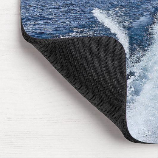 Boat Weck on Lake Michigan Mousepad (Ecke)