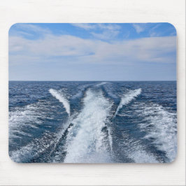 Boat Weck on Lake Michigan Mousepad