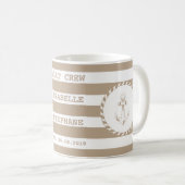 Boatcrew Brown Kaffeetasse (VorderseiteRechts)