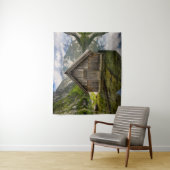 Boathouse am Obersee in den Alpen in Deutschland Wandteppich (Beispiel)