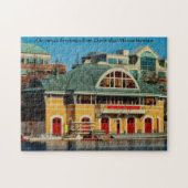 Boathouse Cambridge Massachusetts. Jigsaw Puzzle (Horizontal)