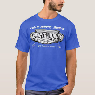 BOATHOUSE Dance Club Austin Texas 80er T-Shirt