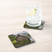 Boathouse im Obersee in den Alpen in Deutschland Getränkeuntersetzer (Rechte Seite)