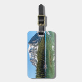 Boathouse neben Lake Louise - Banff, Kanada Gepäckanhänger (Vorderseite vertikal)