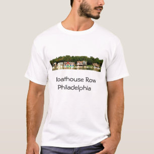Boathouse-Reihen-Panorama-T - Shirt
