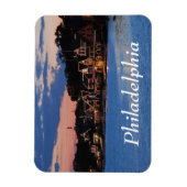 Boathouse Row dusk Magnet (Vertikal)