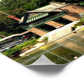 Boathouse Row Panorama Poster (Ecke)