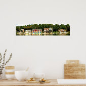 Boathouse Row Panorama Poster (Küche)