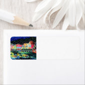 Boathouse Row Philadelphia Label (Insitu)