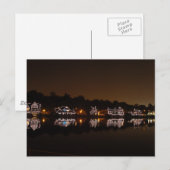 Boathouse Row Postkarte (Vorne/Hinten)
