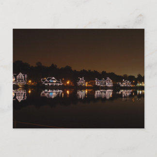 Boathouse Row Postkarte