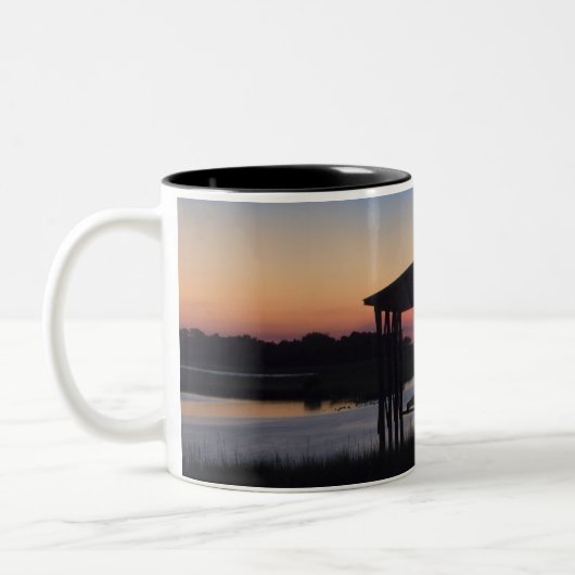 Boathouse Sunset Tasse (Links)