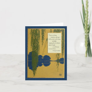 Boating Card with Wind in the Willows Karte