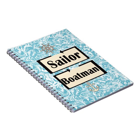 Boatman Notizblock (Rechte Seite)