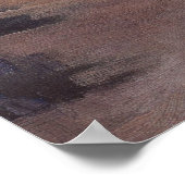 Boats in the Moonlight on South Beach, Anna Ancher Poster (Ecke)