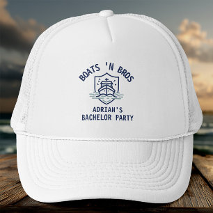 Boats N Bros Junggesellenabschied Geschenk Nautisc Truckerkappe