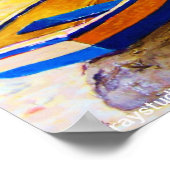 ‚Boats of Beaufort‘ Poster (Ecke)