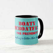 Boaty McBoatface für Präsident Tasse (VorderseiteRechts)