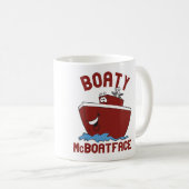 Boaty McBoatface Kaffeetasse (VorderseiteRechts)