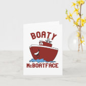 Boaty McBoatface Karte (Gelbe Blume)