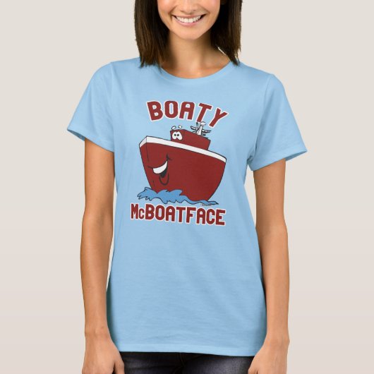 Boaty McBoatface T-Shirt (Vorderseite)