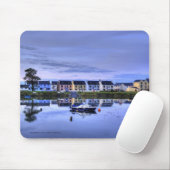 Boatyard-Reflexionen Mousepad (Mit Mouse)